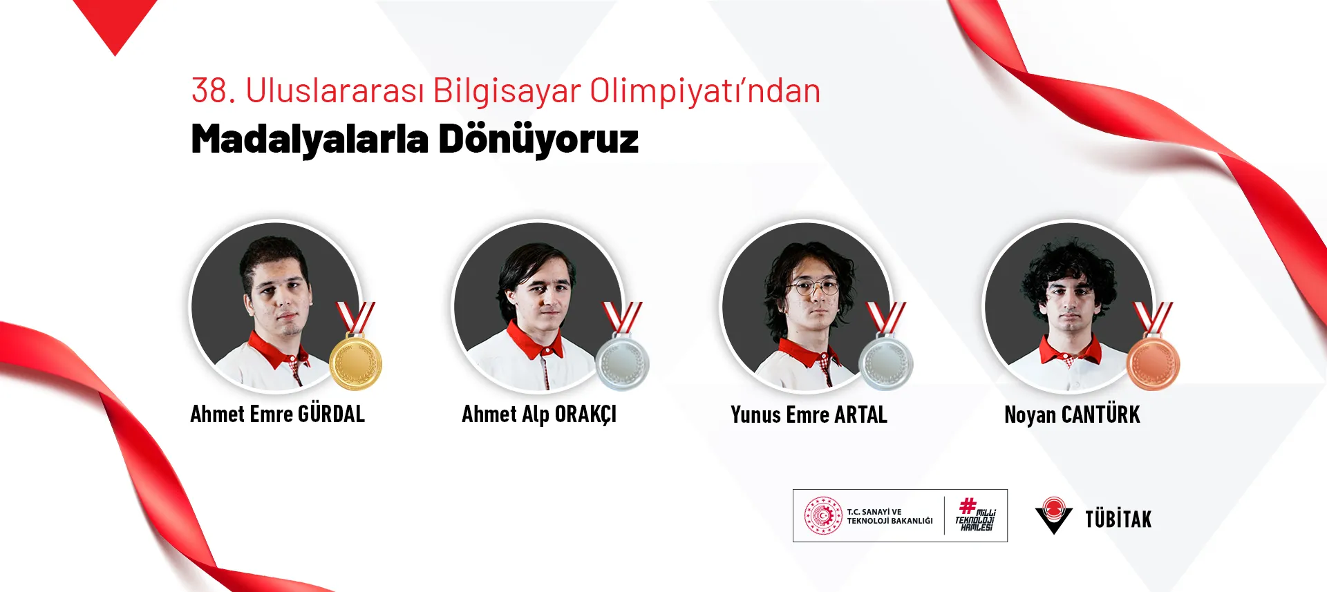 Öğrencilerimizden 38. Uluslararası Bilgisayar Olimpiyatı’nda Büyük Başarı