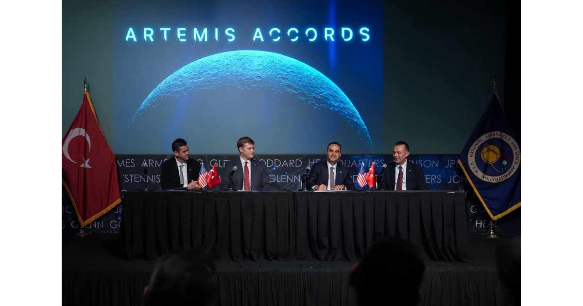 TÜRKİYE, ARTEMİS MUTABAKATI’NI İMZALADI02 Eylül 2026
