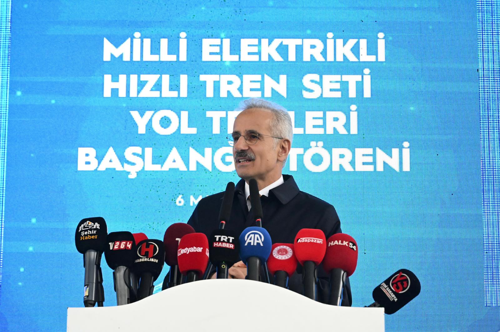 MİLLİ HIZLI TREN FİLOSU İÇİN İKİNCİ SET YOLDA 05 Ekim 2026